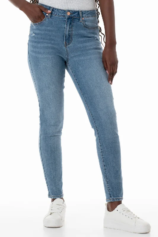 Rf05 Hi-Rise Fashion Skinny Jeans _ 152751 _ Mid Wash