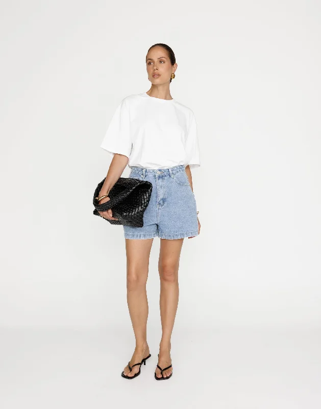 Lucas Denim Shorts (Light Vintage)