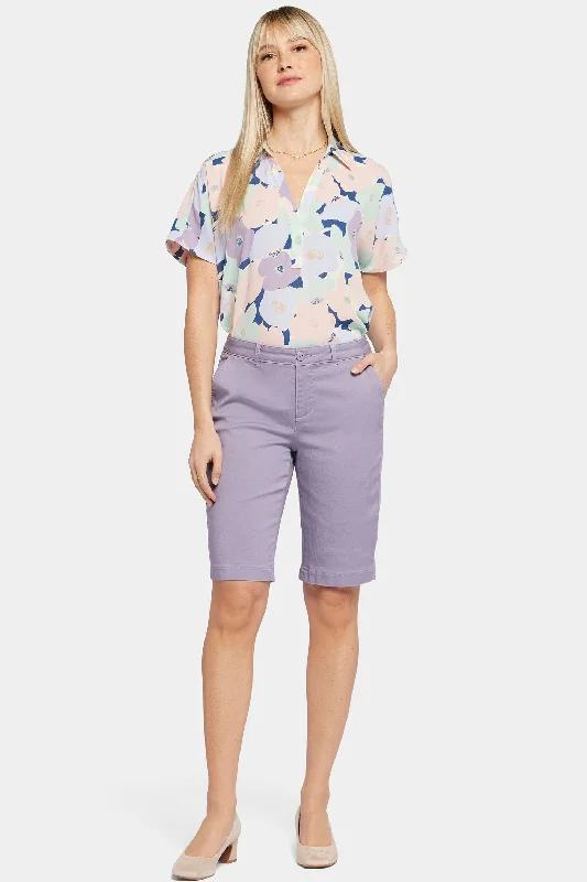 Bermuda Shorts - Lilac Chalk