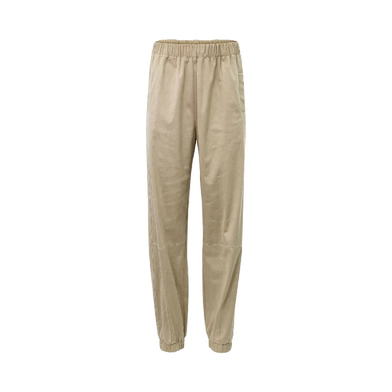 Sfizio Women's Soft Beige Trouser