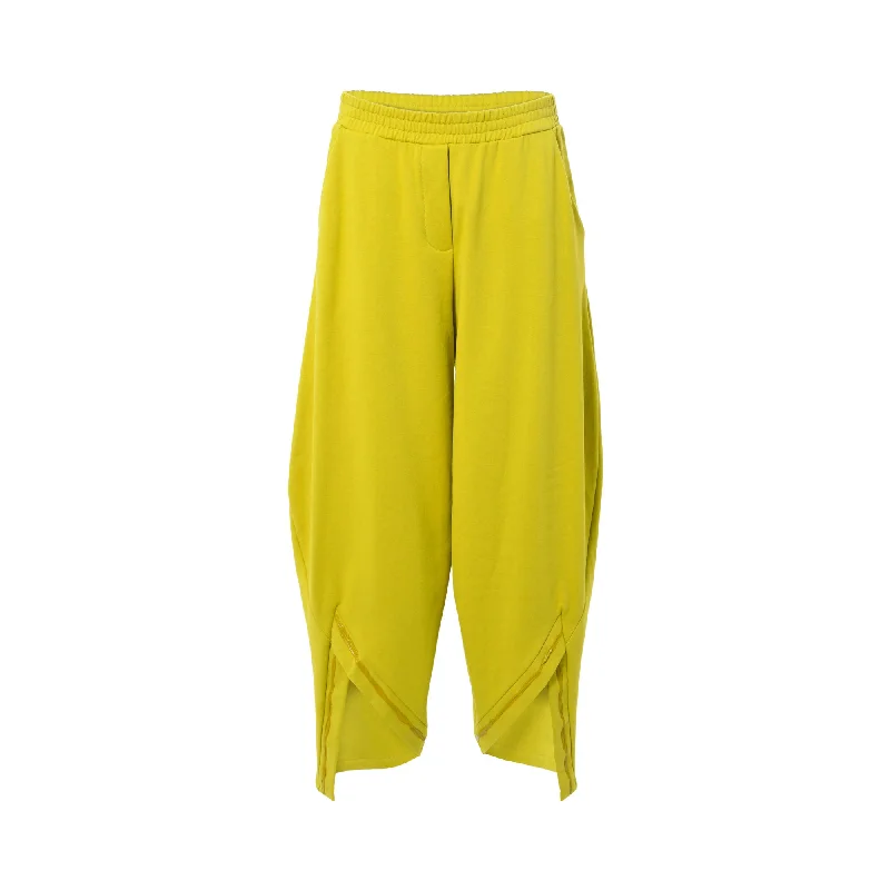 Oblique Women's Mustard Over size pant