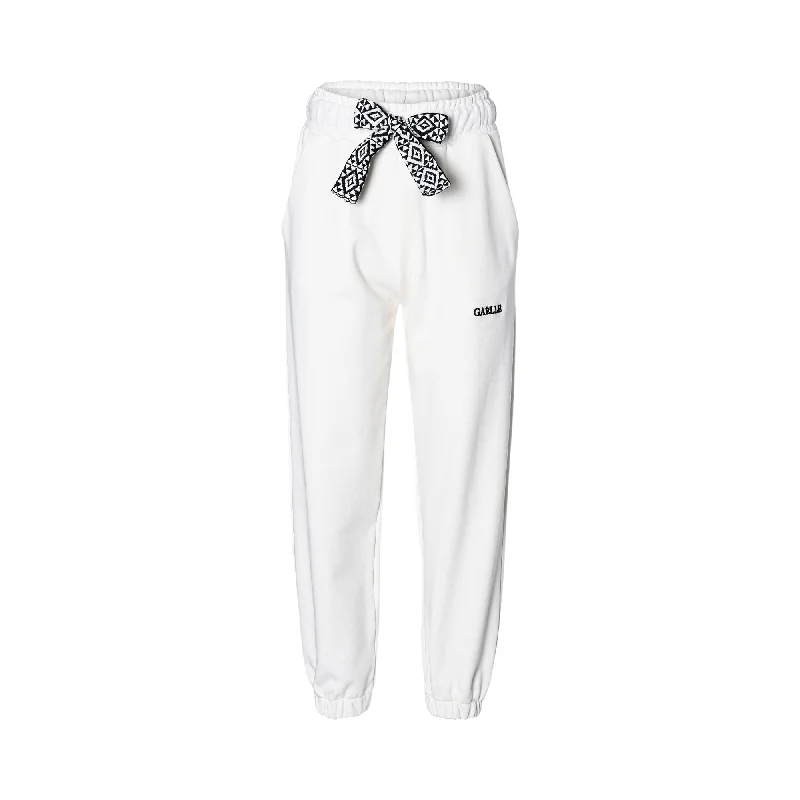 Gaelle Women's Off-white Jogging Trouser