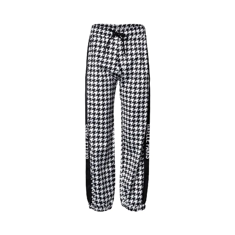 Gaelle Women's Black & White Trouser