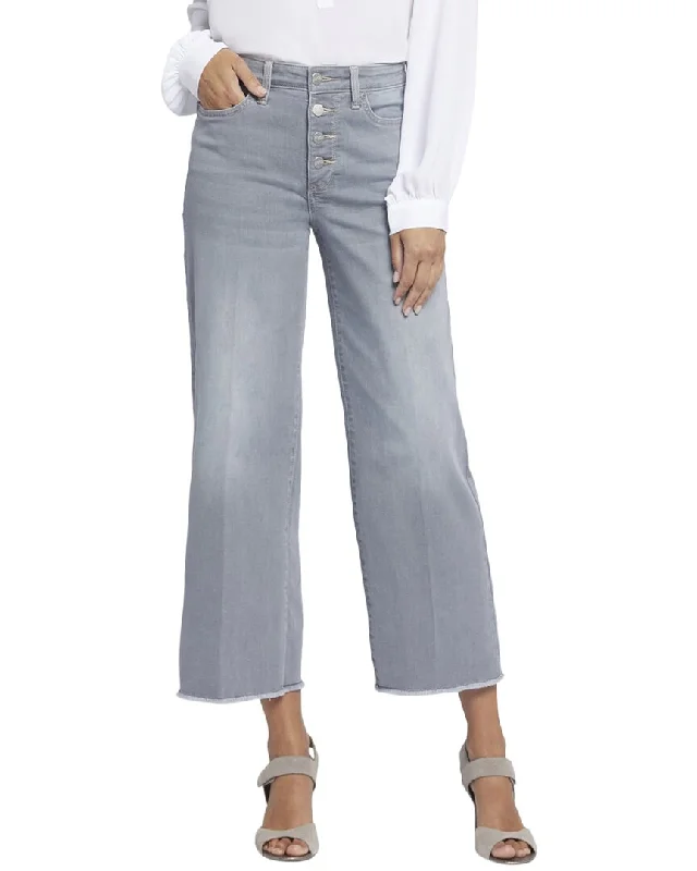 NYDJ Teresa Rock Sand Wide Leg Jean