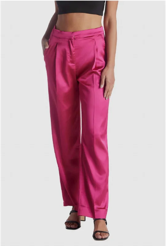 Rowe Pant In Fuchsia