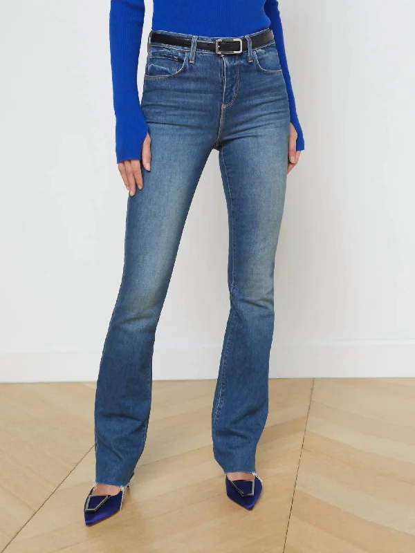 Ruth High-Rise Straight Leg Jean In Woodbridge