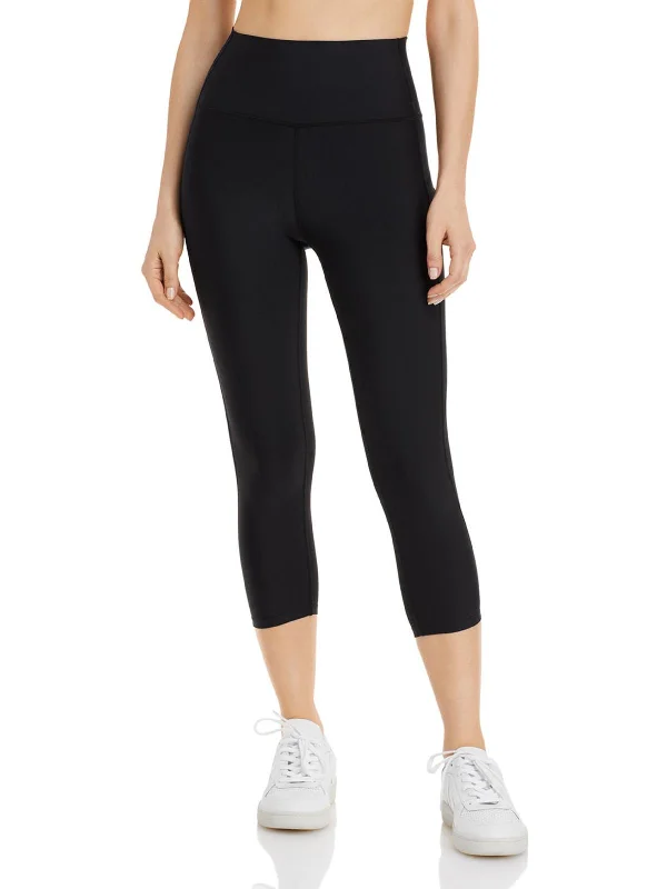 Womens High Rise Stretch Leggings