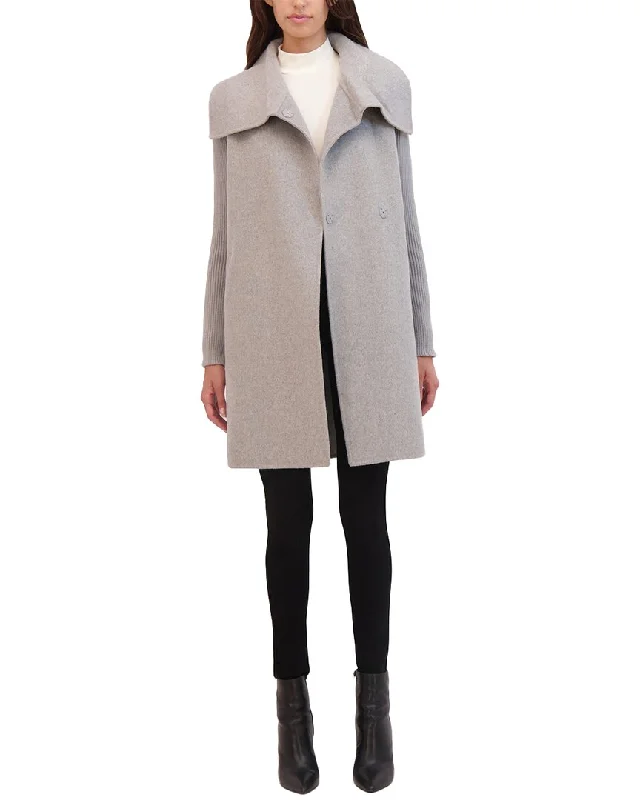 Kenneth Cole Wool-Blend Coat