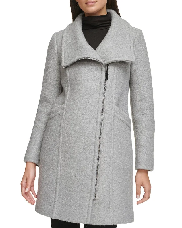 Kenneth Cole Wool-Blend Coat