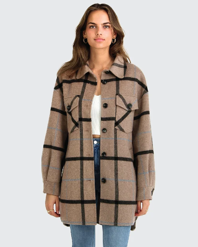 River's Edge Plaid Shacket