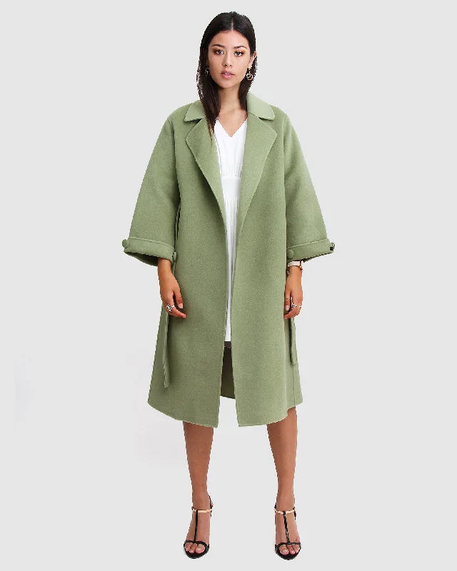 Stay Wild Oversized Wool Coat