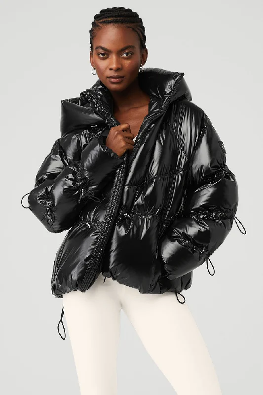 Stunner Puffer Jacket - Black