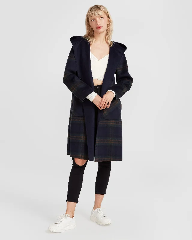 Walk This Way Wool Blend Oversized Coat