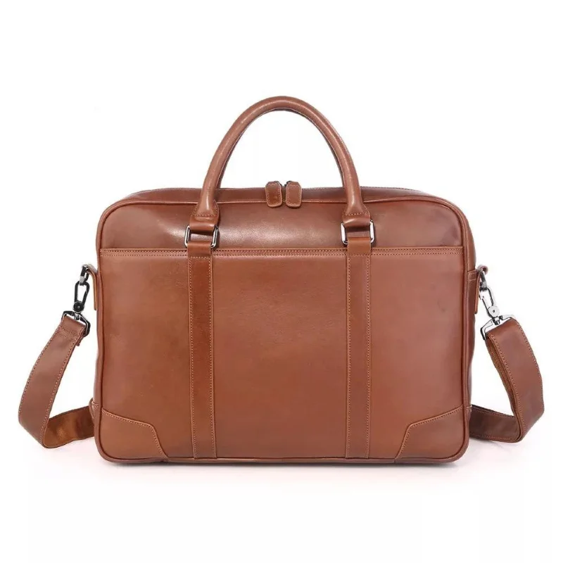 Genuine Leather Laptop Bag For Mac book Pro 13- 14 Inches