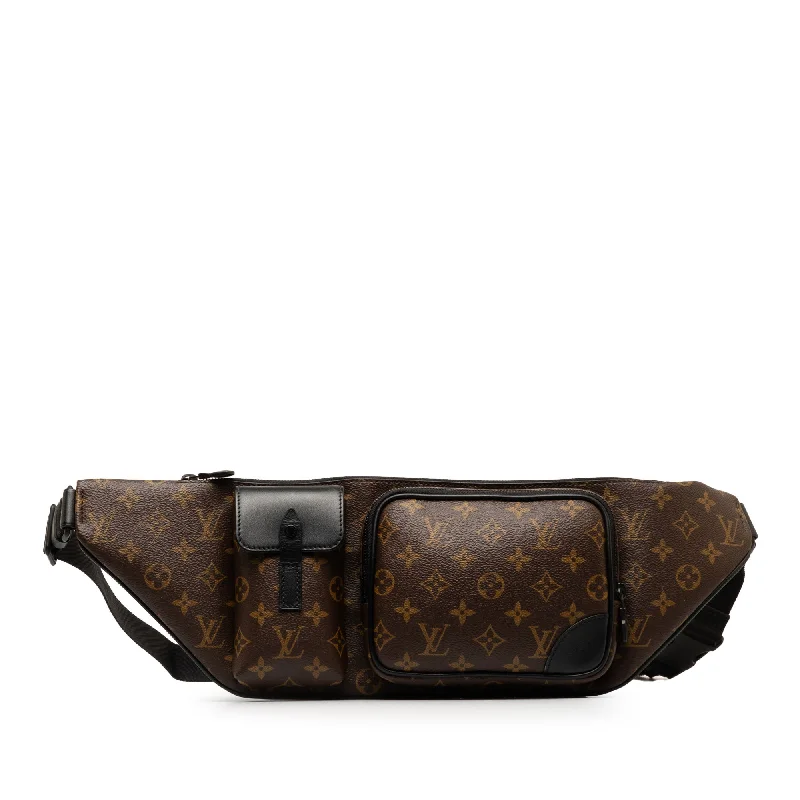 Brown Louis Vuitton Monogram Macassar Christopher Bumbag Belt Bag