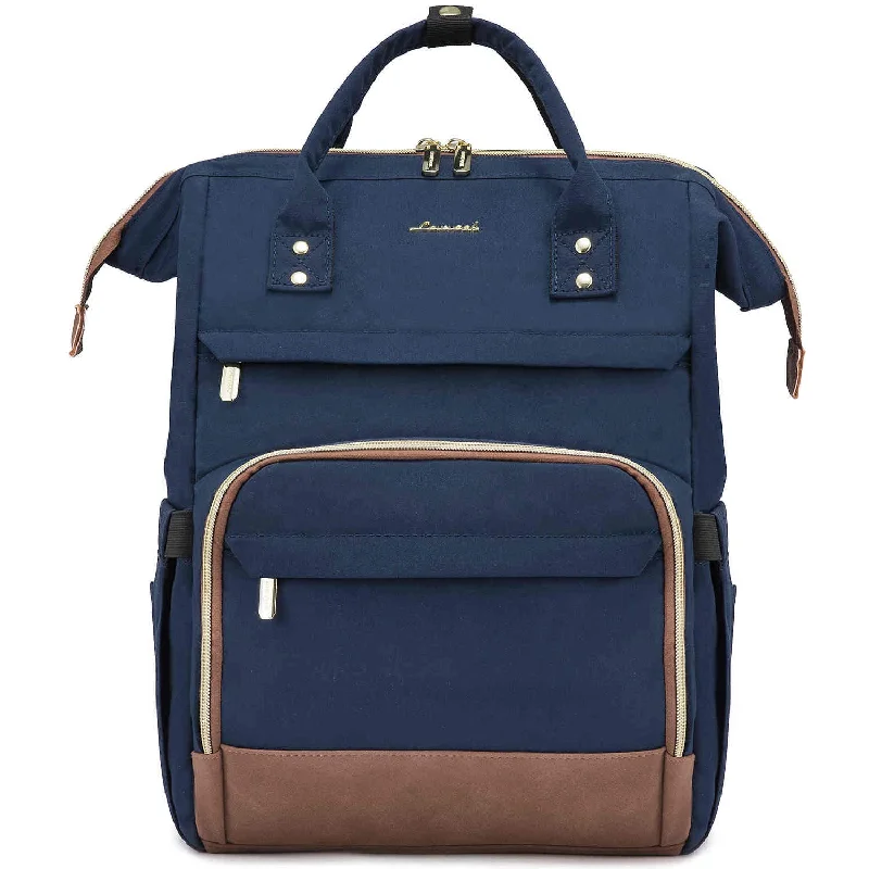 Navy Blue/Brown(Suedette)