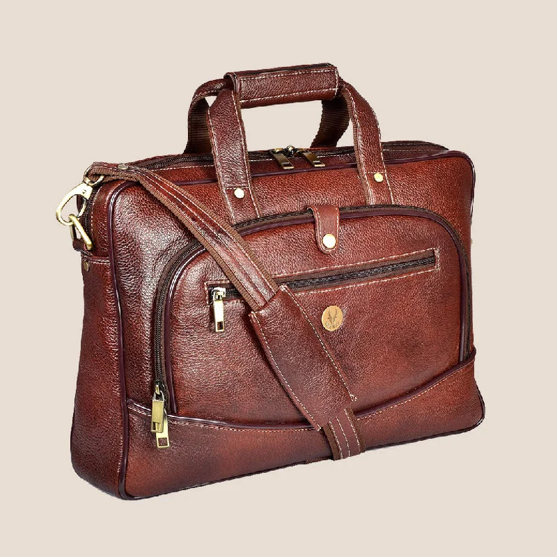 PENNYSYLVANIA Leather Laptop Messenger Bag for Men