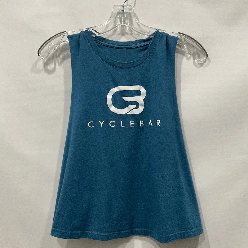 Blue Athletic Tank Top Cyclebar Size M