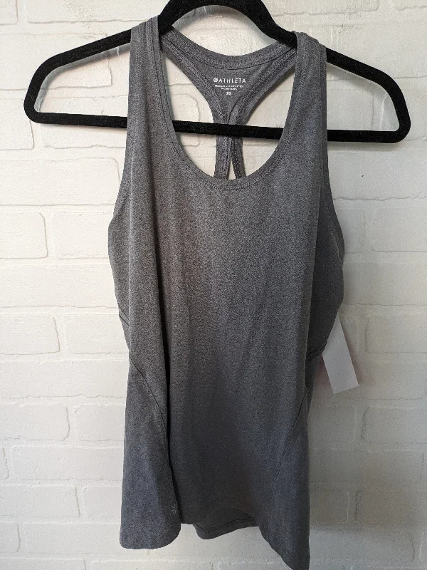 Grey Athletic Tank Top Athleta, Size Xs