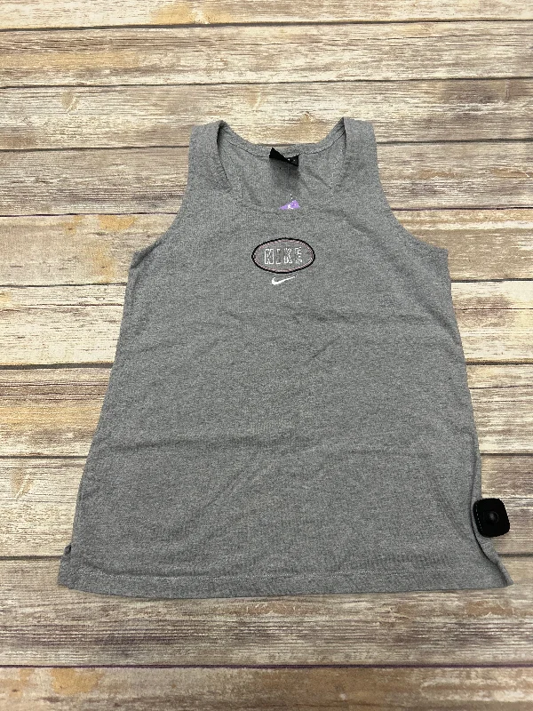 Grey Athletic Tank Top Nike Apparel, Size M