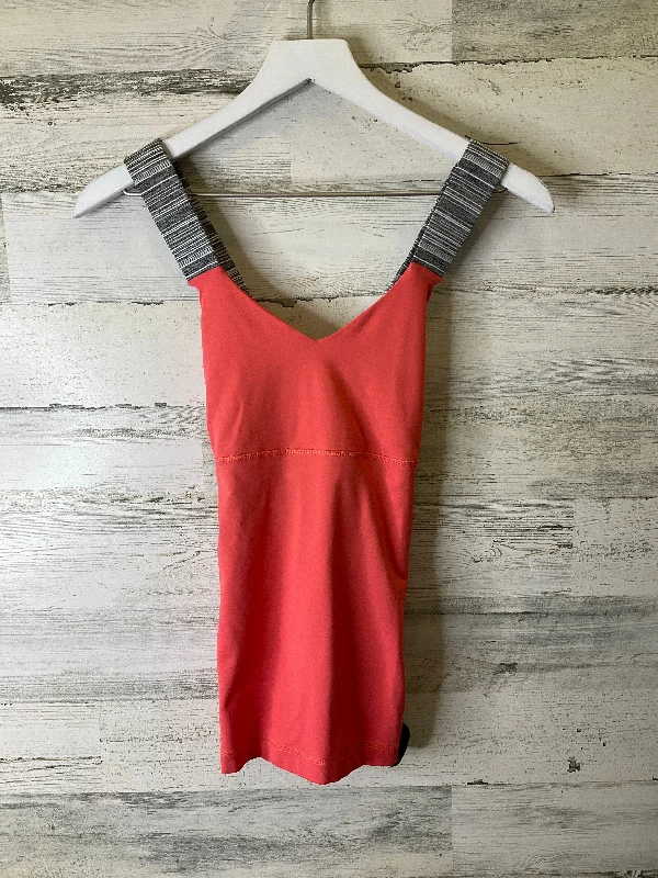 Grey & Pink Athletic Tank Top Lululemon, Size S