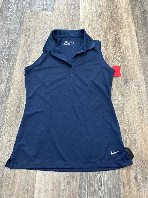 Navy Athletic Tank Top Nike Apparel, Size S