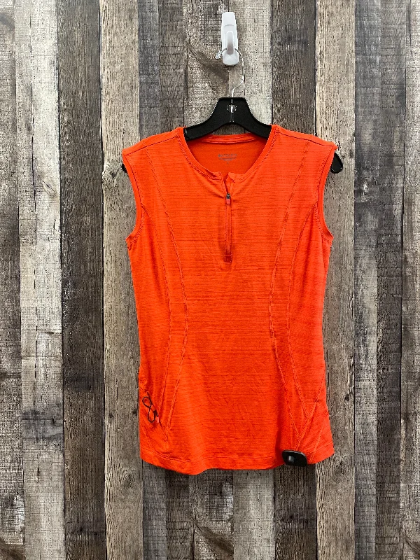 Orange Athletic Tank Top Athleta, Size S