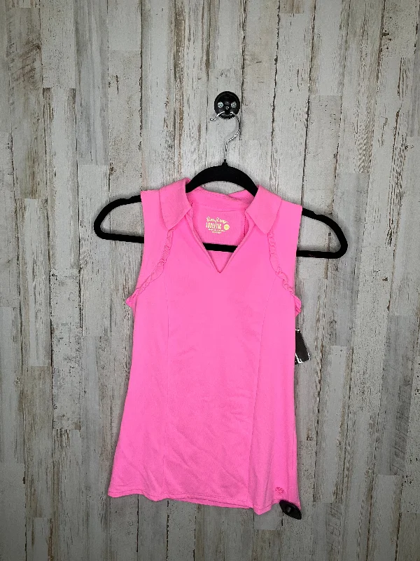 Pink Athletic Tank Top Lilly Pulitzer, Size Xxs