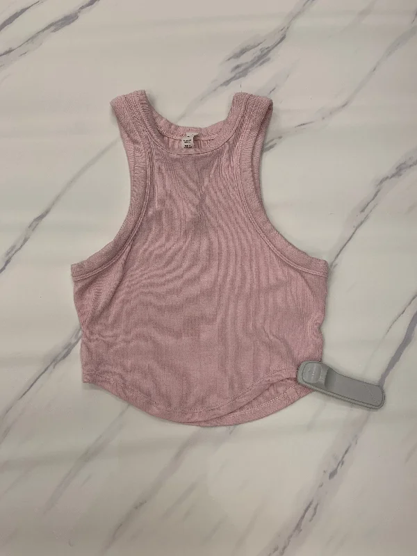 Pink Athletic Tank Top Lululemon, Size 0