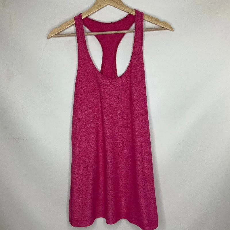 Pink Athletic Tank Top Lululemon, Size 12