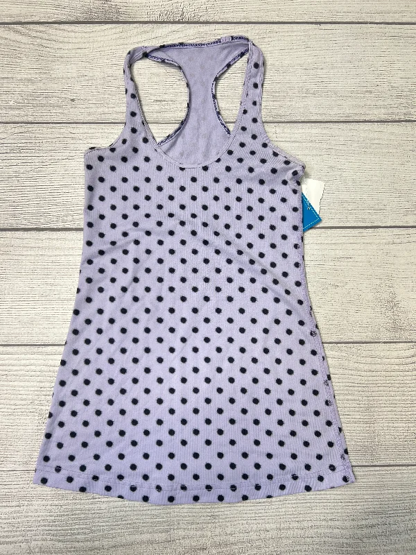 Polkadot Athletic Tank Top Lululemon, Size M