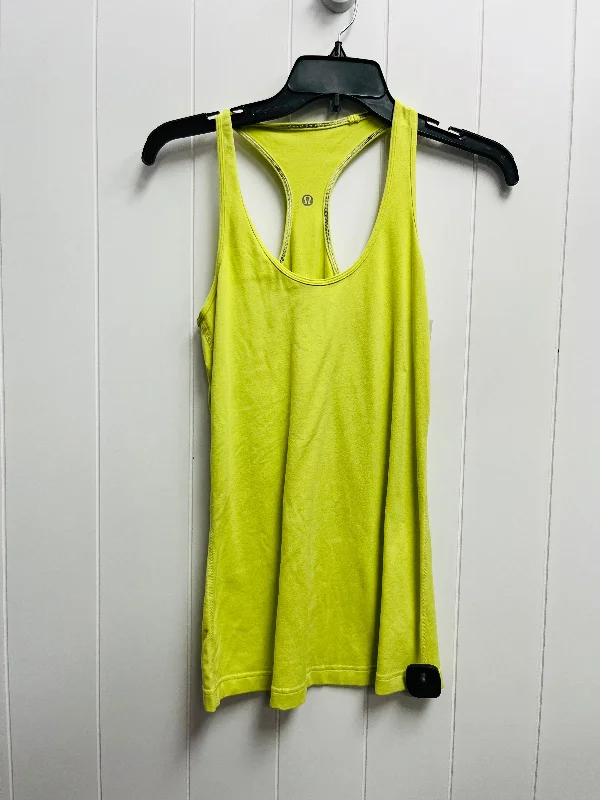 Silver Athletic Tank Top Lululemon, Size S