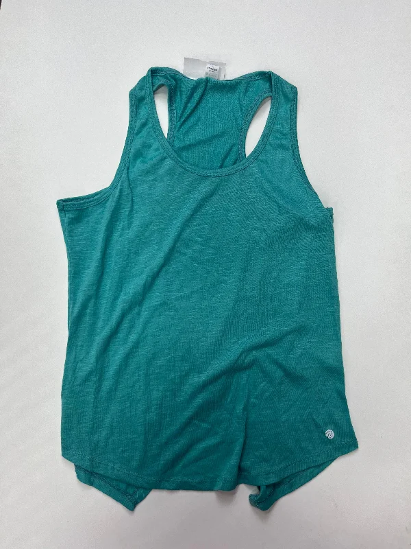 Turquoise Athletic Tank Top Bally, Size M