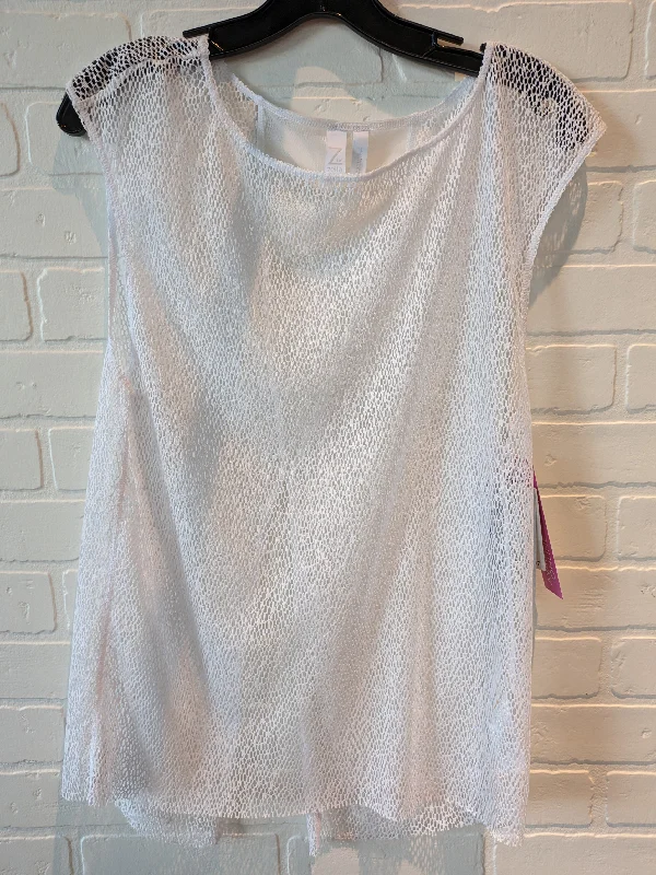 White Athletic Tank Top Zella, Size M