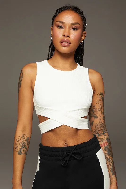 Apex Ribbed Crop Top