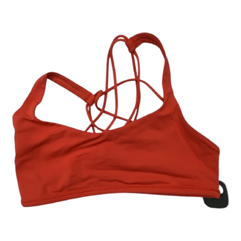 Athletic Bra By Lululemon In Red, Size: 8