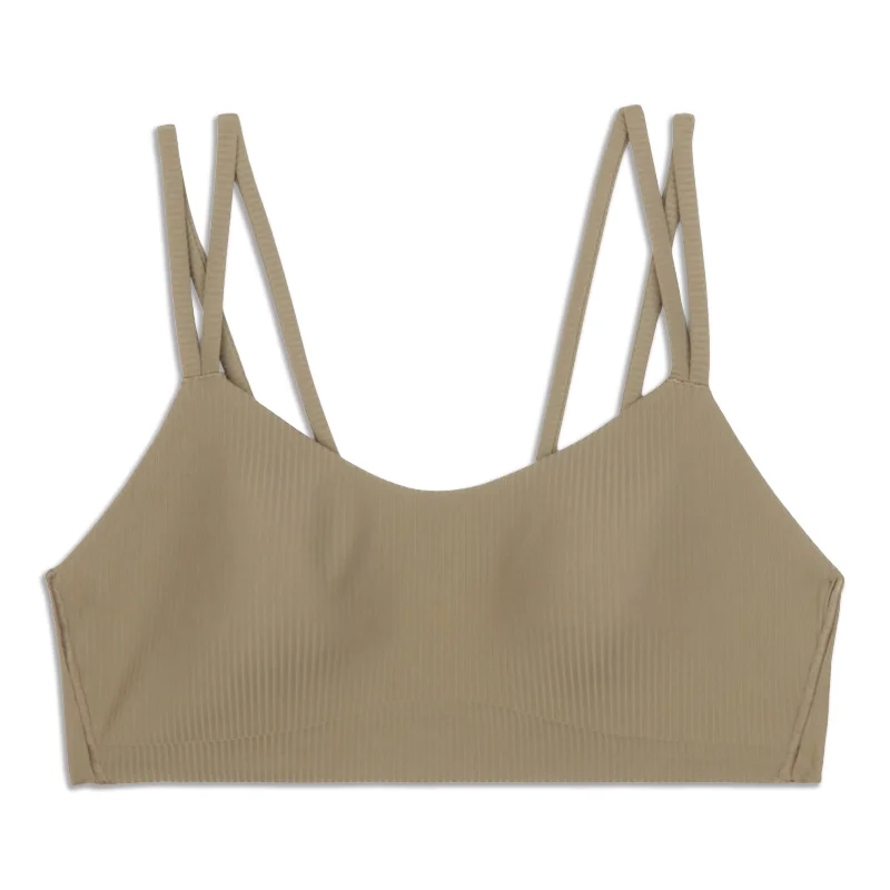 Like A Cloud Ribbed Bra - Resale