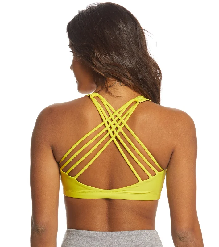 Onzie Chic Yoga Sports Bra Banana