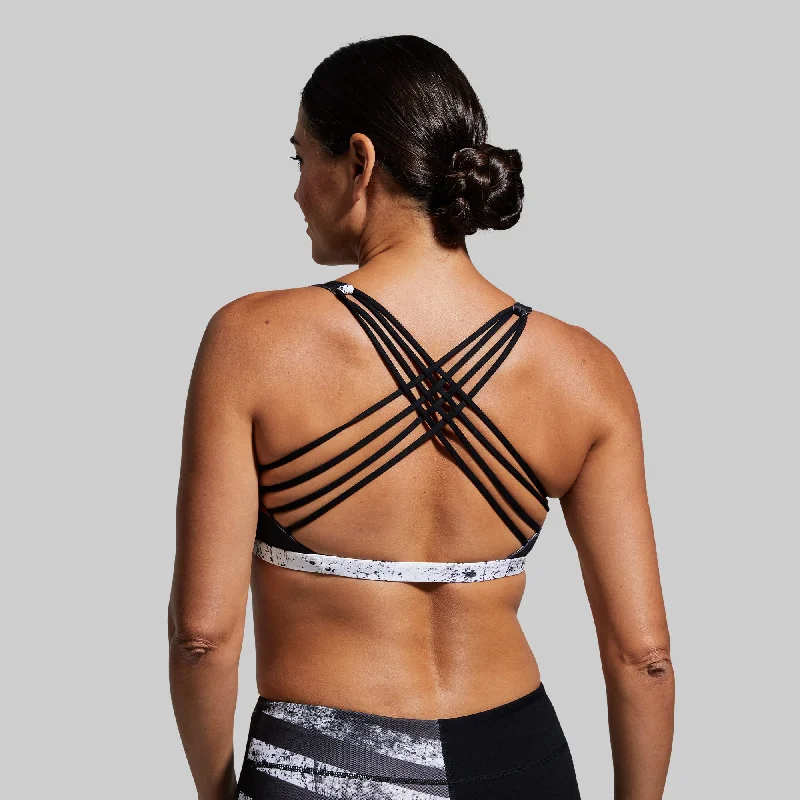 Vitality Sports Bra (Thin Red Line)