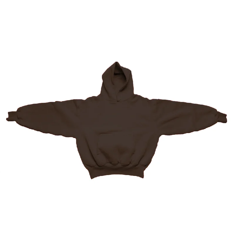 1800 GSM 'Dark Chocolate' Hoodie with CRDLCK™