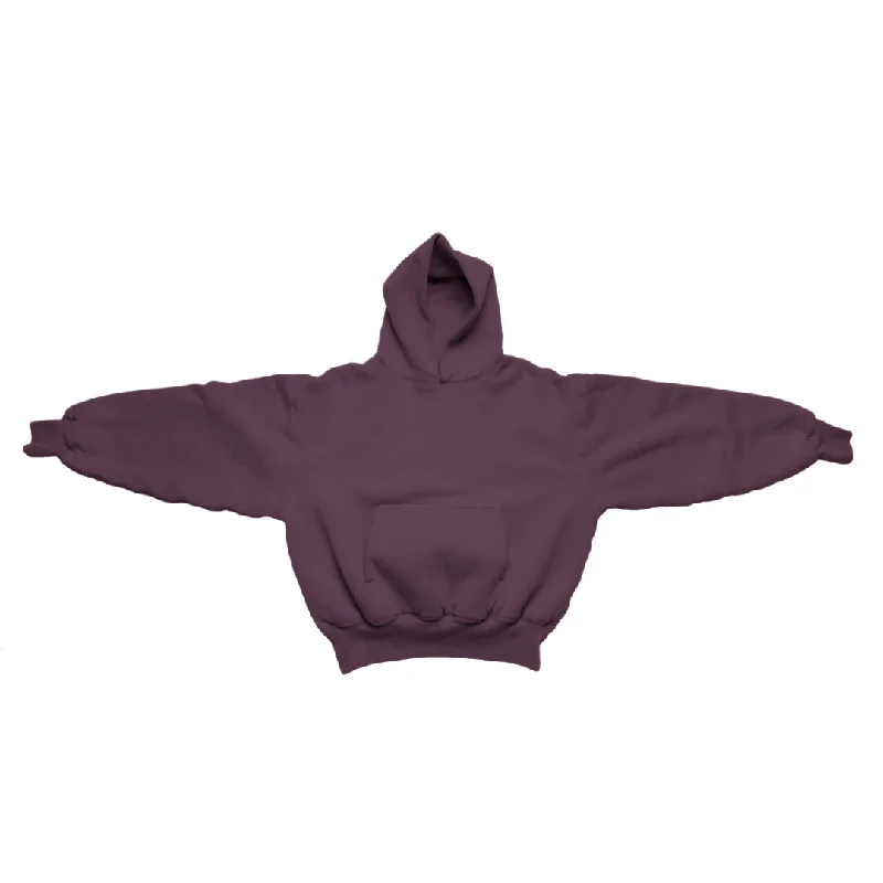 1800 GSM 'Eggplant' Hoodie with CRDLCK™