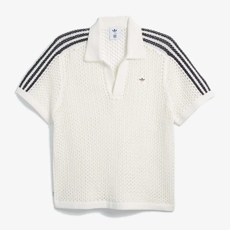 ADIDAS ORIGINALS | CLOT CROCHET POLO BY EDISON CHEN { CORE WHITE