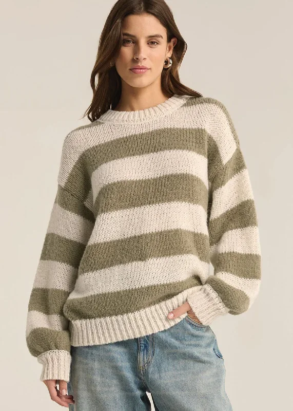 Anders Stripe Sweater - Willow