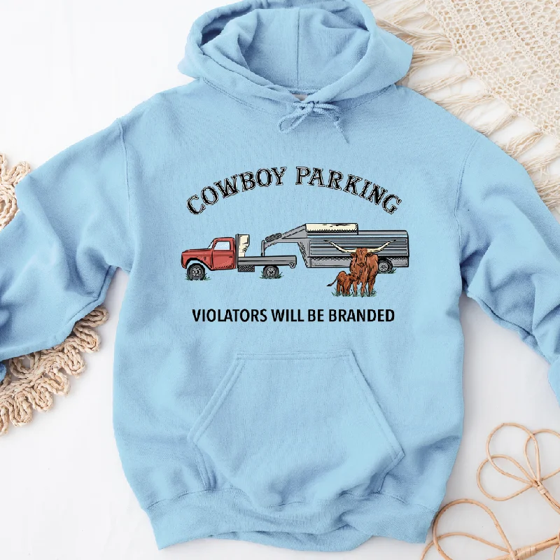 Cowboy Parking Hoodie (S-3XL) Unisex - Multiple Colors!