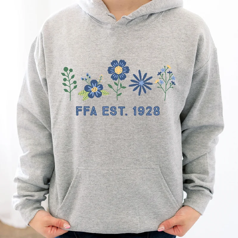 FFA Flower est. 1928 Hoodie (S-3XL) Unisex - Multiple Colors!