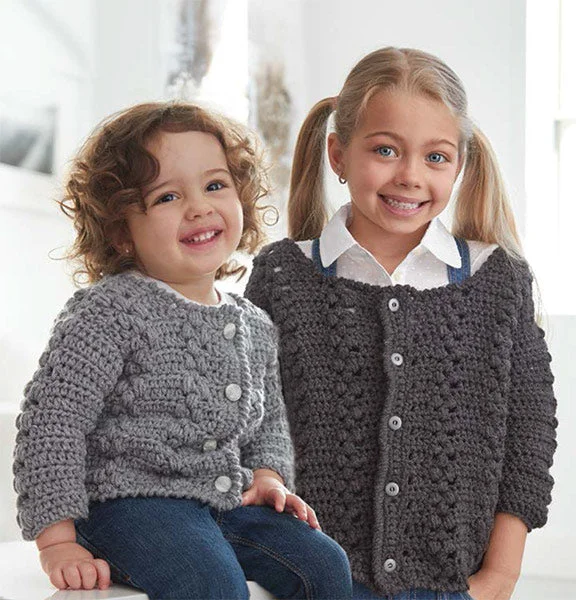 Free Big Girl Cardigan Pattern