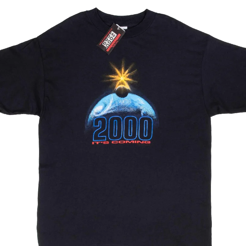 VINTAGE THE NEW MILLENNIUM YEAR 2000 TEE SHIRT SIZE XL DEADSTOCK