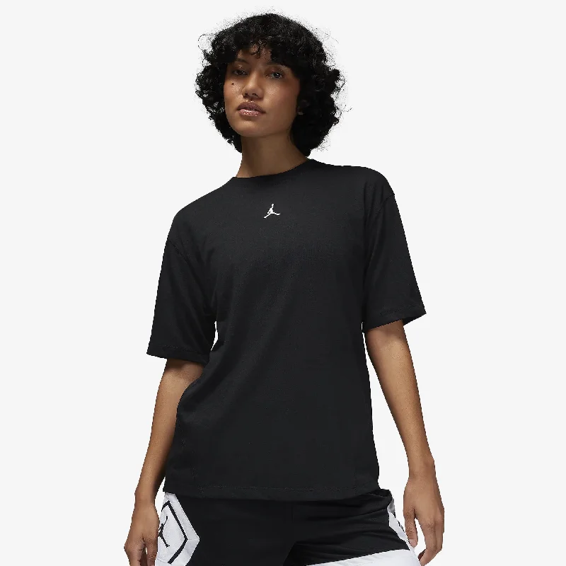 Jordan | WMN'S SPORT DIAMOND SHORT-SLEEVE TOP  { BLACK